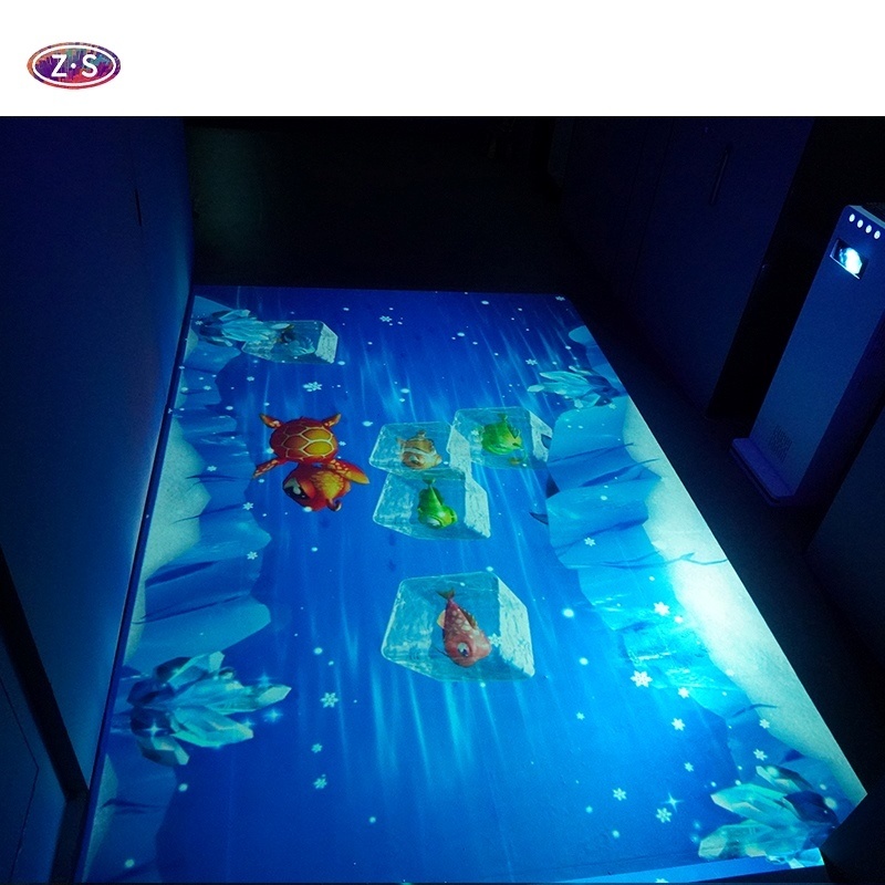 80 Scenes Interactive Floor Station 4000 Lumen All In One For Indoor Playgrounds