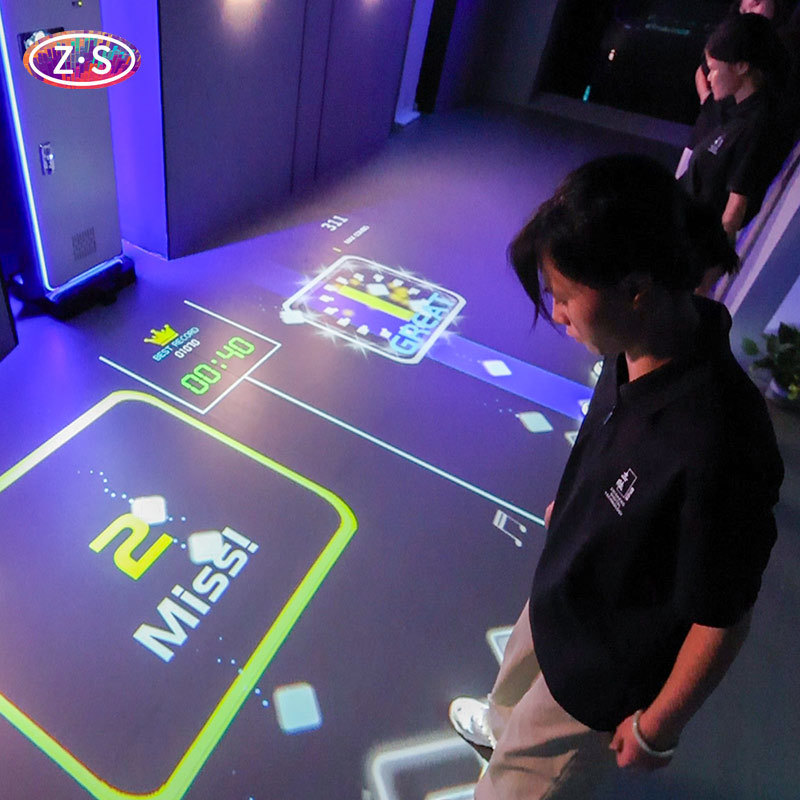 Large Event Spaces Interactive Gaming Portable Interactive Projection Unit 