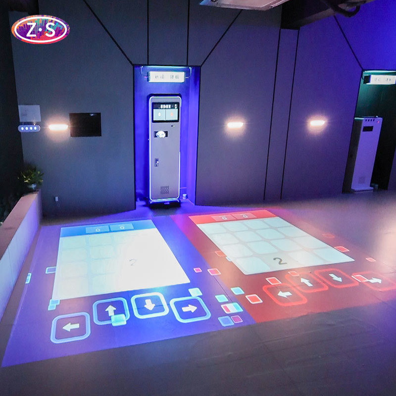 Smart Interactive All-in-One Touch Display Floor Projection for Entertainment