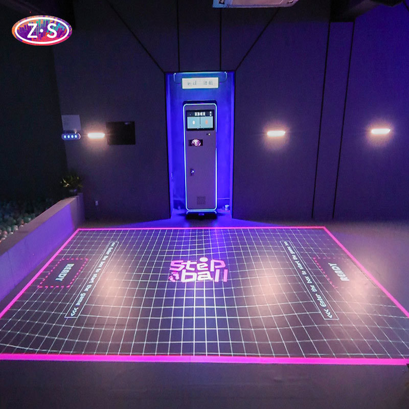 48 In 1 Mobile Sports Station Interactive Floor Game With Real Time Data