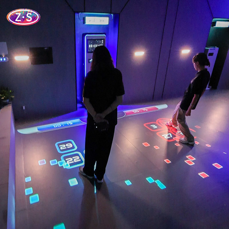 Immersive Learning Play and Motion Portable Interactive Projection Unit Technology