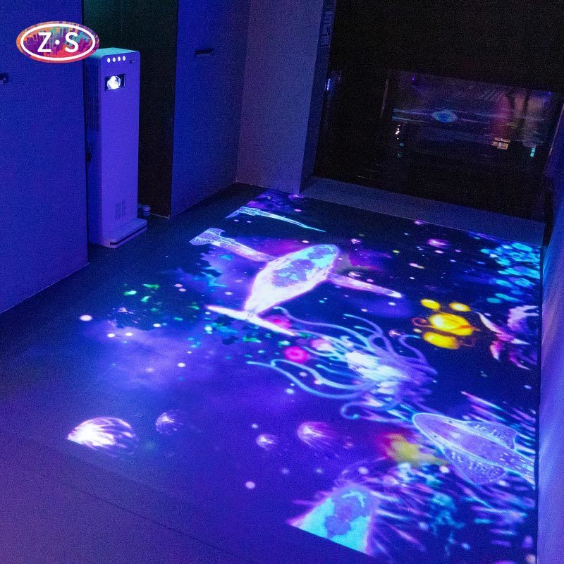 Early Education Solution Interactive Floor Projector For Schools Kindergartens 