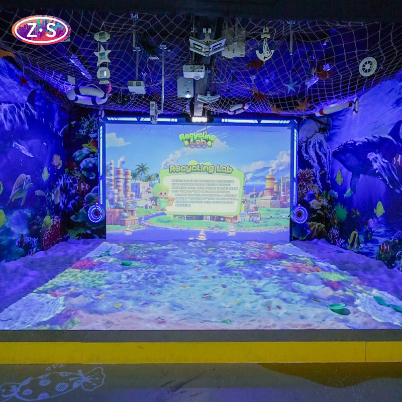 Large Capacity AR Joyful Beach Interactive Game Easy To Use For Young Children