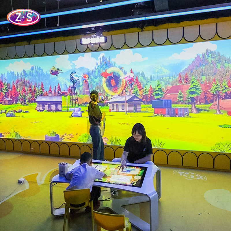 Interactive Coloring Wall with Instant Scan-to-Play Under 1 Second for Engagement