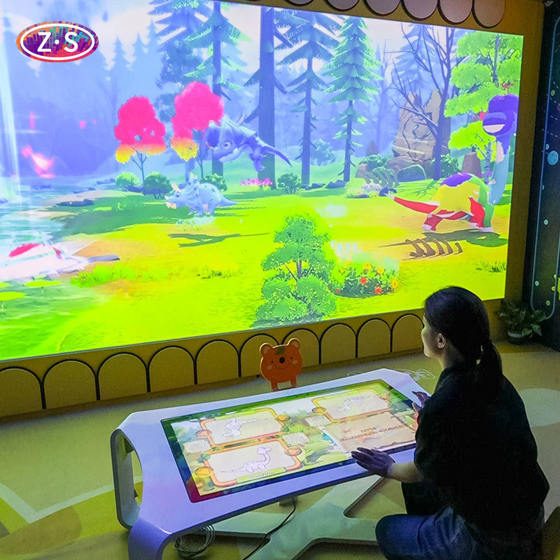 Kids Activity Center Featuring Interactive Coloring Wall for Imaginative Play