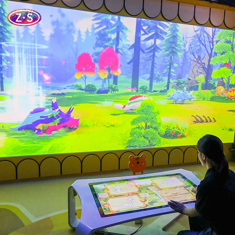 Interactive Coloring Wall Using In-House Animation That Brings Drawings to Life