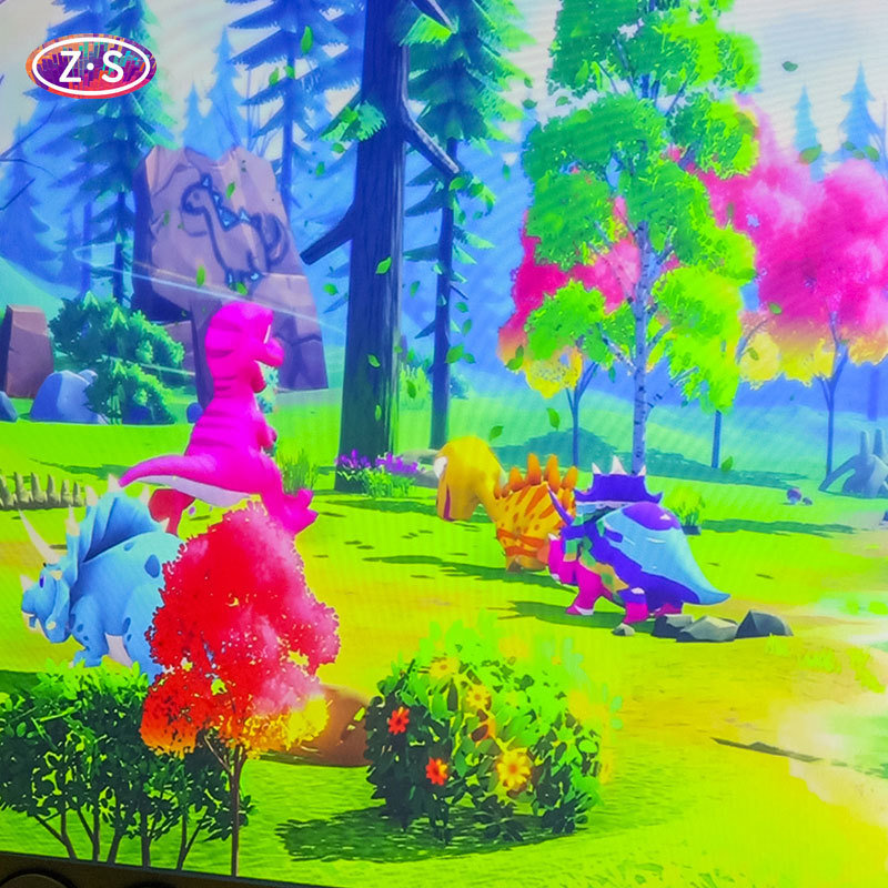 Support Multi-channel Setup Immersive Interactive Wall Drawing Game For Amusement Center