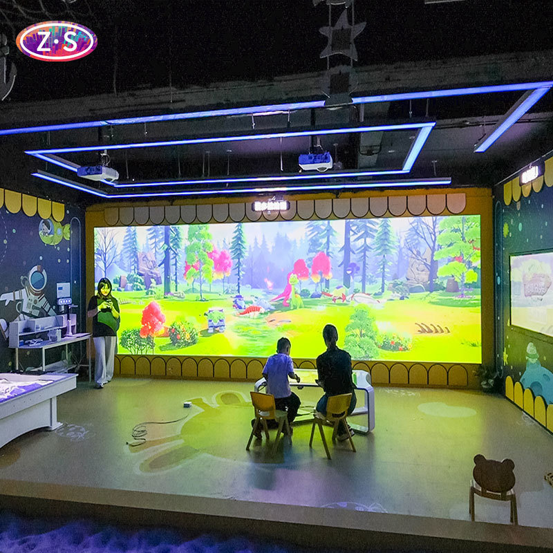 Interactive Coloring Wall Using In-House Animation That Brings Drawings to Life