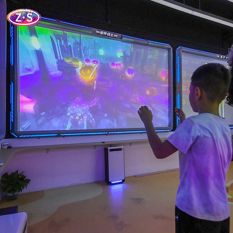 Sistema di sensori Kinect High Tech Gioco Mech Warrior con sensore di movimento per musei per bambini