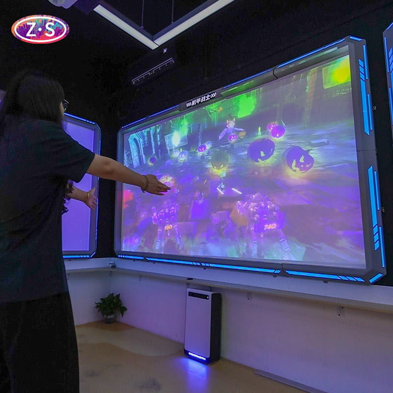 Sistema di sensori Kinect High Tech Gioco Mech Warrior con sensore di movimento per musei per bambini