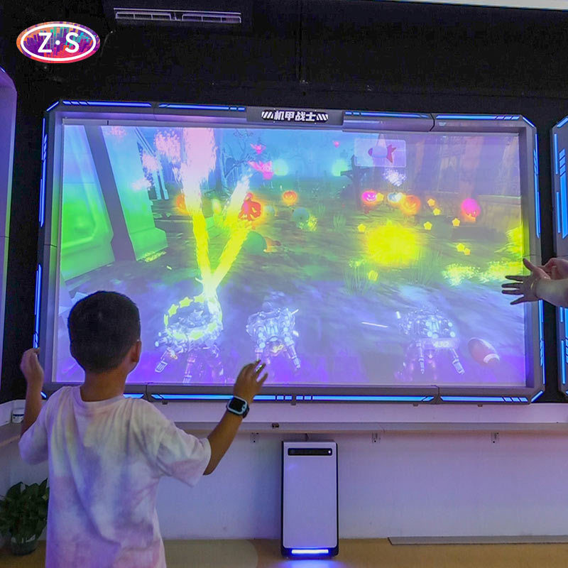 Amusement Parks Motion Sensing Game Zombie Battle Escape Projector Games For Parties