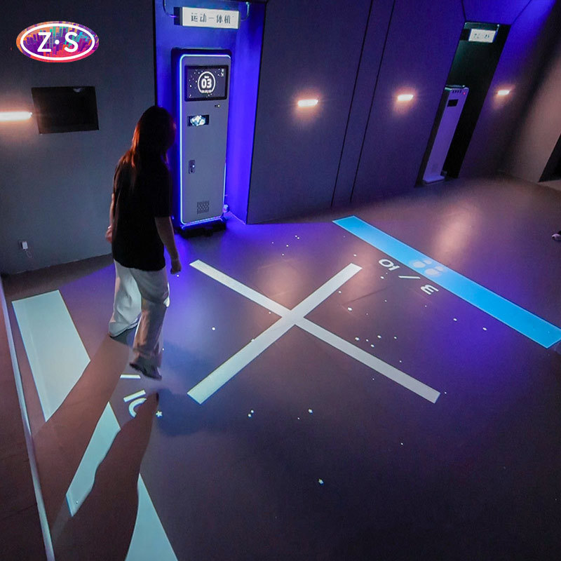 Plug and Play Coin Operated Interactive Floor Display for Indoor Play Areas