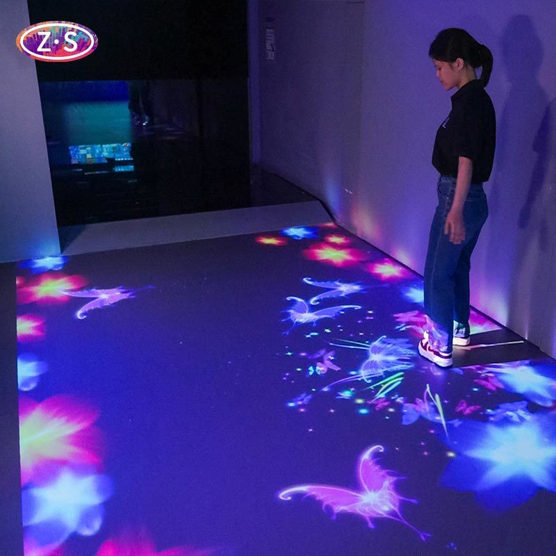 Kids Activity Solution Interactive Floor Projector Designed For Educational Institutions