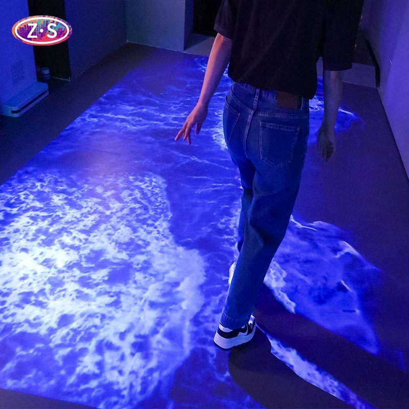 Vivid Colors Interactive Floor Projectio Game Ultra Short Throw For Play Center