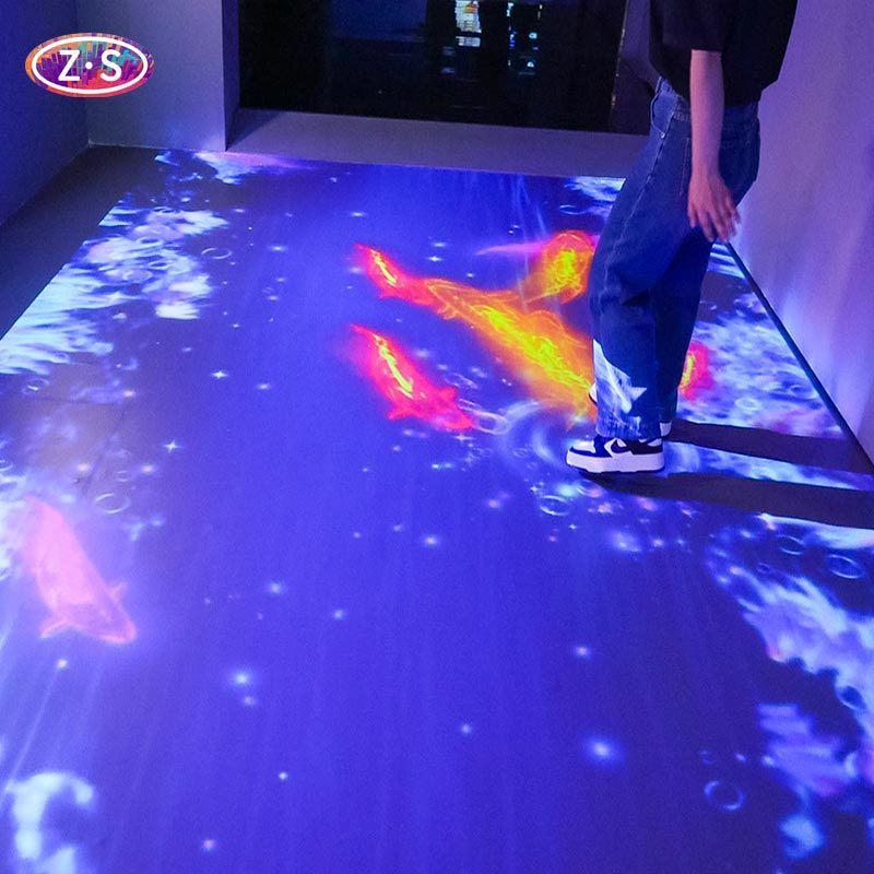Multi Scene Gaming Experience through All In One Interactive Floor for Any Venue