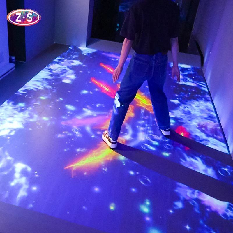 Multi Scenario Floor Projector Instant Play Brightness For Marketing Events