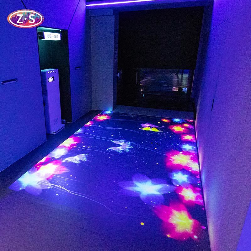 Multi Scenario Floor Projector Instant Play Brightness For Marketing Events