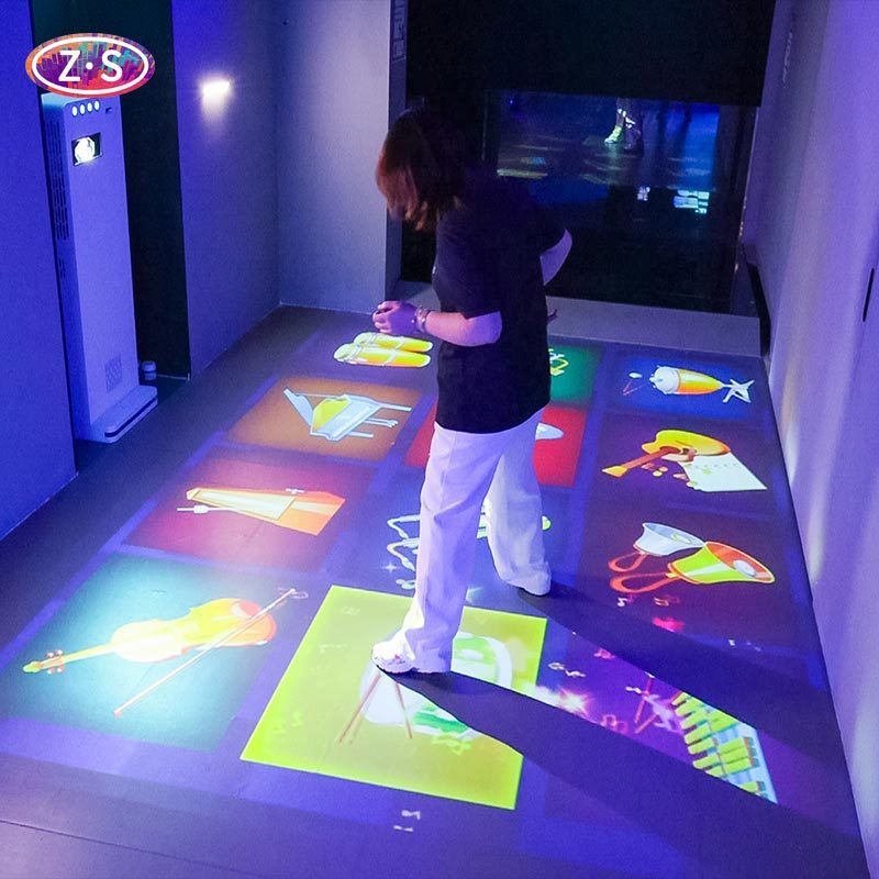 Immersive All In One Interactive Floor Projector For Interactive Digital Play