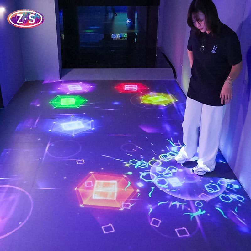 High Performance System Interactive Floor Projector For Commercial Complexes