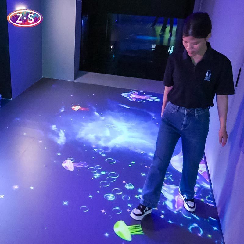 Innovative Visual Play Powered by All In One Interactive Floor for Business 