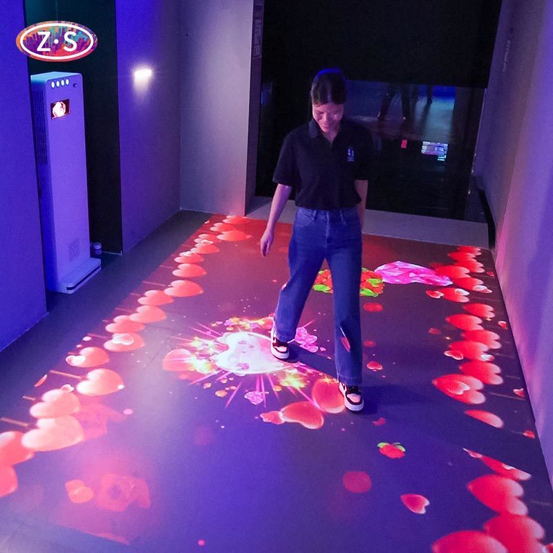 Innovative Visual Play Powered by All In One Interactive Floor for Business 