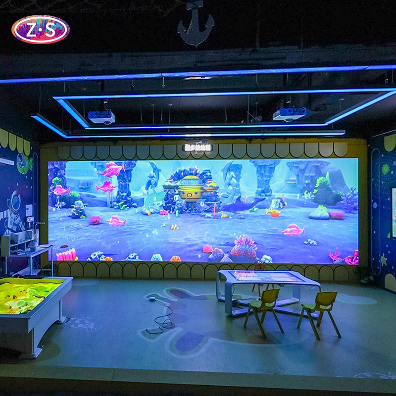 Laundromat Play Corner Using Interactive Coloring Wall for Chore-Time Entertainment