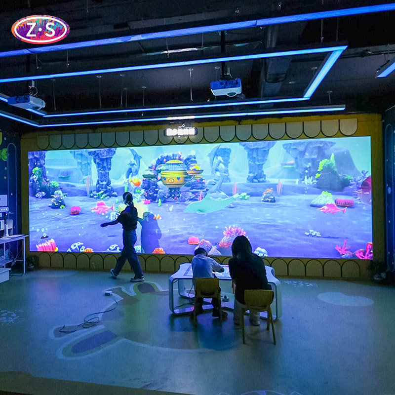 Interactive Coloring Wall with Proprietary Real-Time Coloring Recognition System