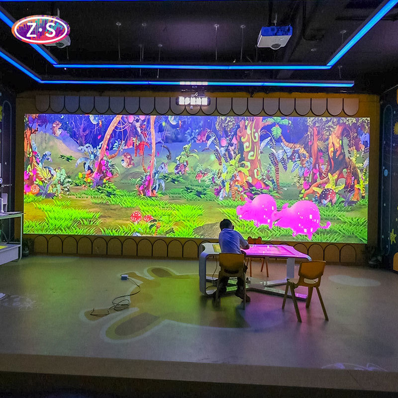 Cinema Kids Party Room Featuring Interactive Coloring Wall with 10+ Games