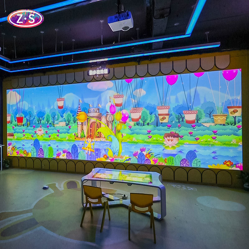 Interactive Coloring Wall Powered by Proprietary AR Engine for Ultra-Fast Scanning