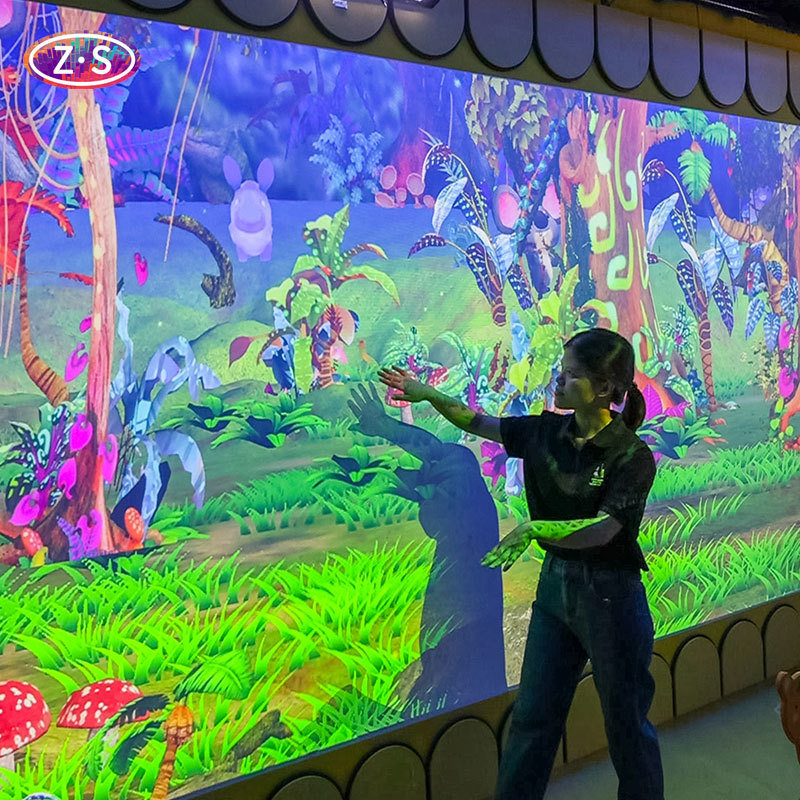 Airport Family Lounge Entertainment Alive Drawing for Kids Motion Based Interaction