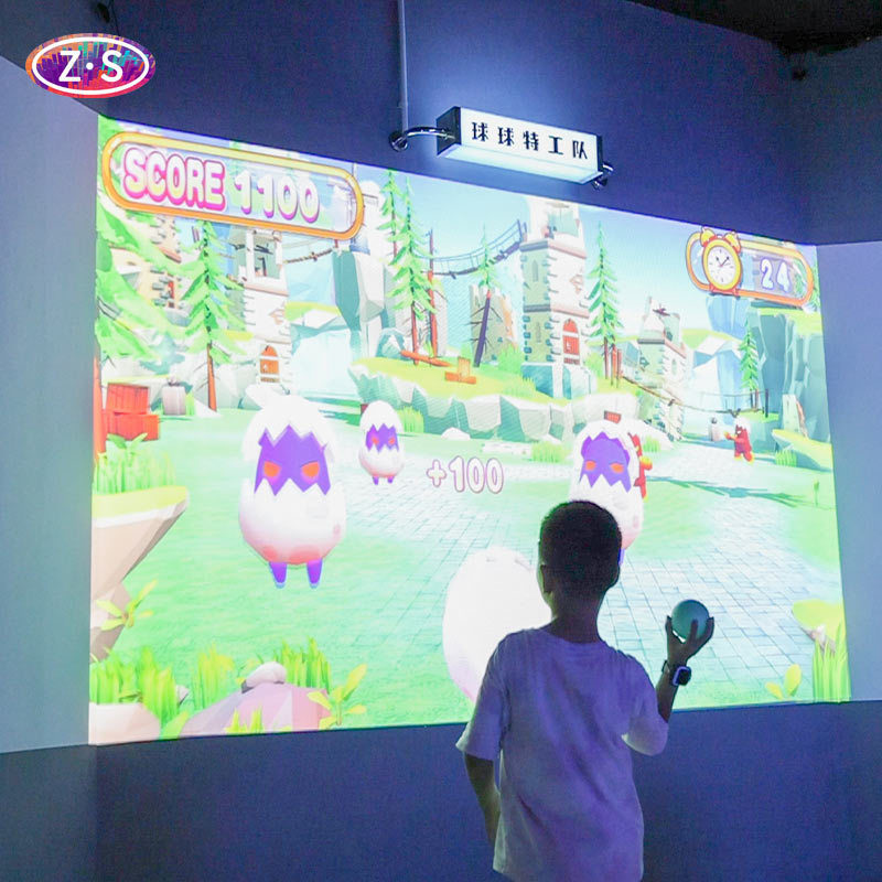 3800lm 1024*768 Interactive Wall Projection Game All In One Projector Interactive Wall