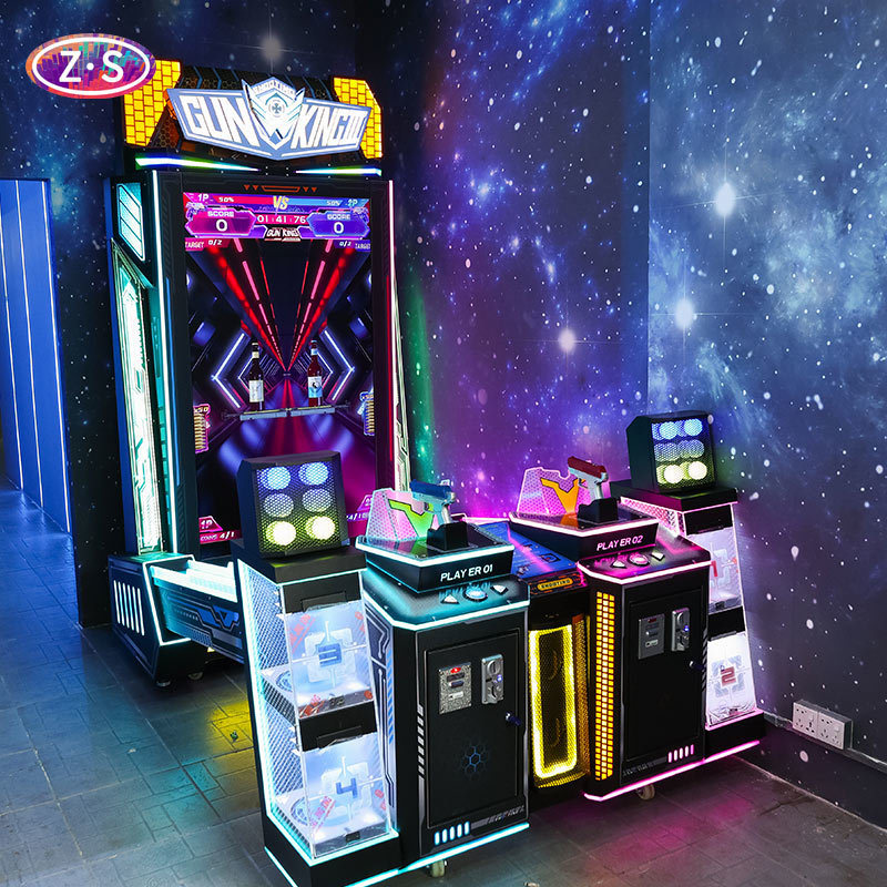 9 Themes Gun Arcade Games Arena Arcade Style Shooter For Shopping Malls