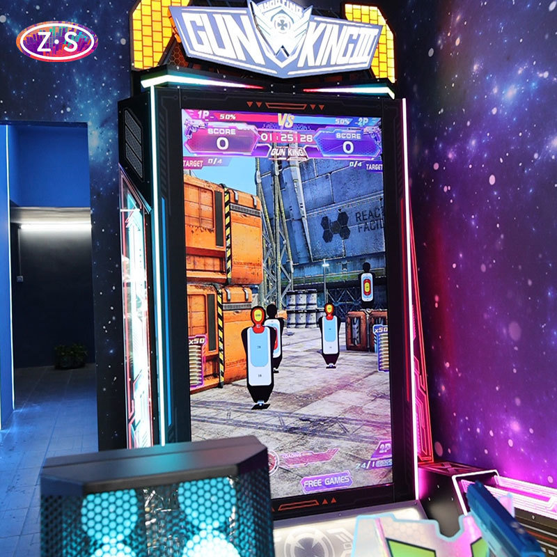 9 Themes Gun Arcade Games Arena Arcade Style Shooter For Shopping Malls