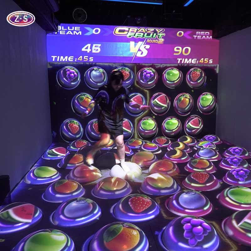 Increase Dwell Time Interactive Jumping Bouncy Sphere Projection For Shopping Malls
