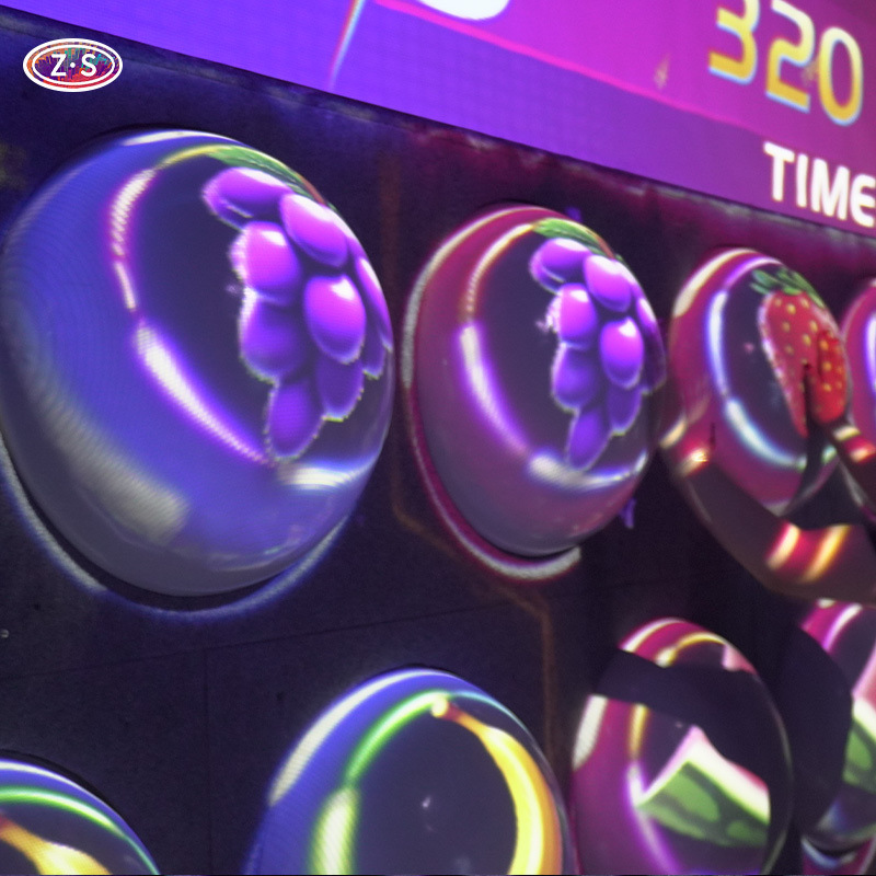 Step Scoring Interactive Ball Games Projection Laser Source For Shopping Malls