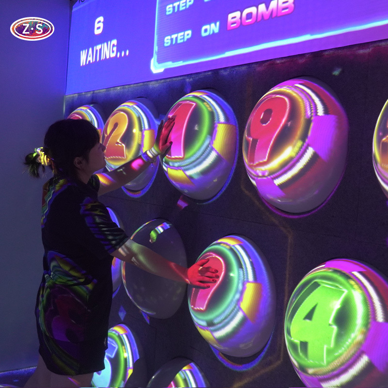 Laser Projection Interactive Sports Ball Games 3800 Lumen For Sports Centers