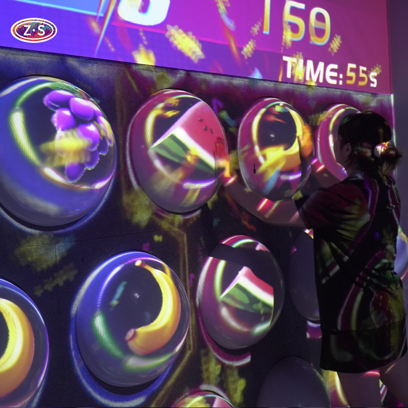 Touch Scoring Wall Interactive Games 3800LM Fun Interactive Floor Games