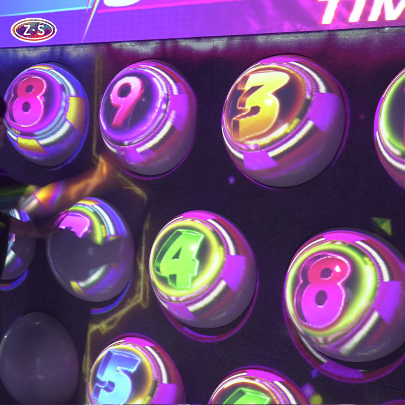 Σκορ Μηχανική Διαδραστικά παιχνίδια μπάλας Αστέρι μπόνους Πέναλτι βόμβα για τα παιδιά