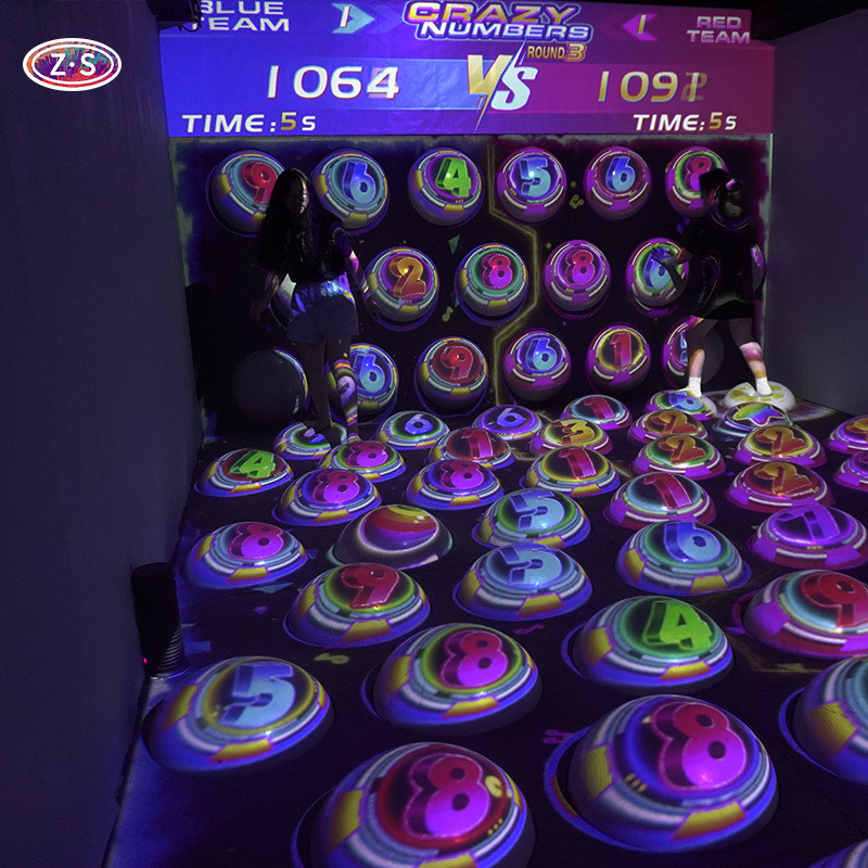 سیستم بازی دیجیتال فعال کودکان، گوی جهشی فراگیر برای مناطق تجربه