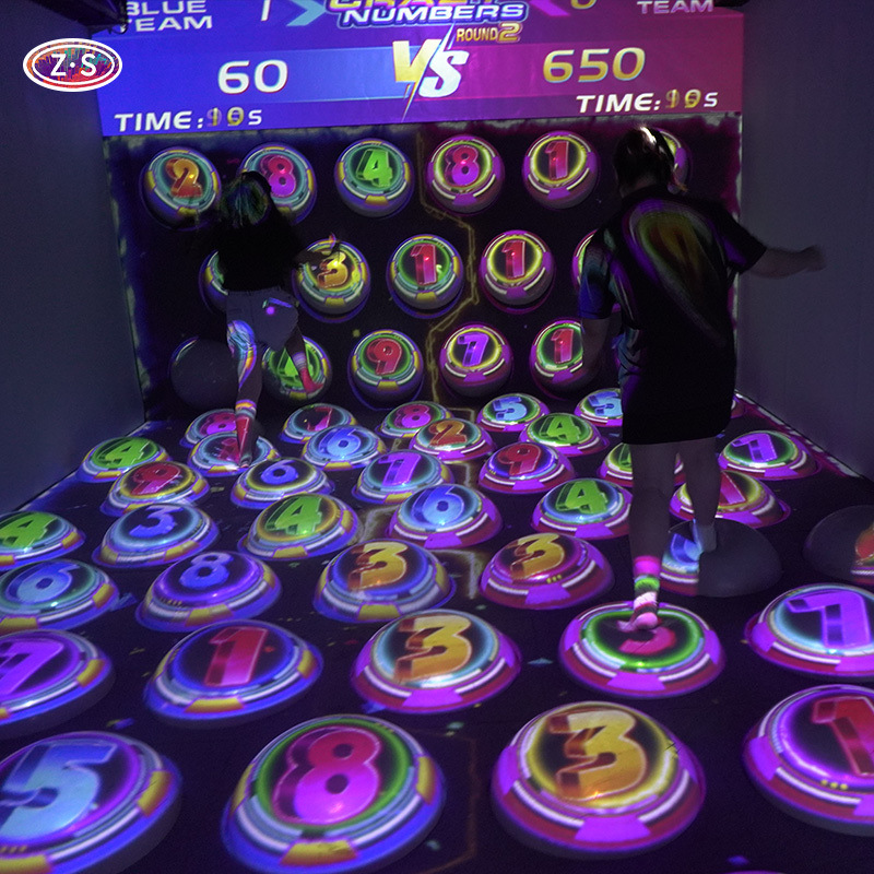 Touch Scoring Wall Interactive Games 3800LM Fun Interactive Floor Games