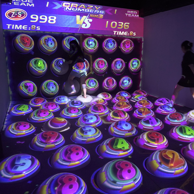 Motion Based Fun Games Immersive Bouncing Sphere For Children Activity Centers