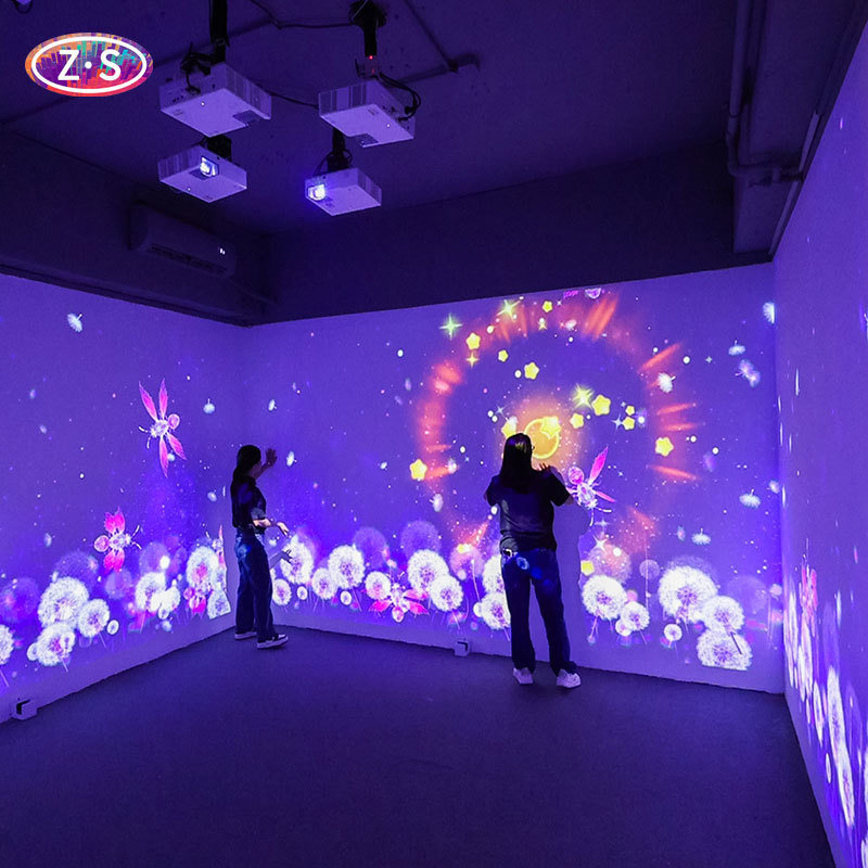 Full Space Interaction Holographic Immersive Projection for Theme Attractions