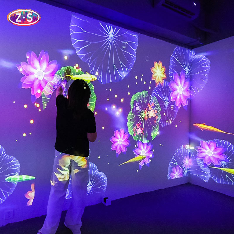 Large Scale Immersive Interactive Projection Solution for Commercial Spaces
