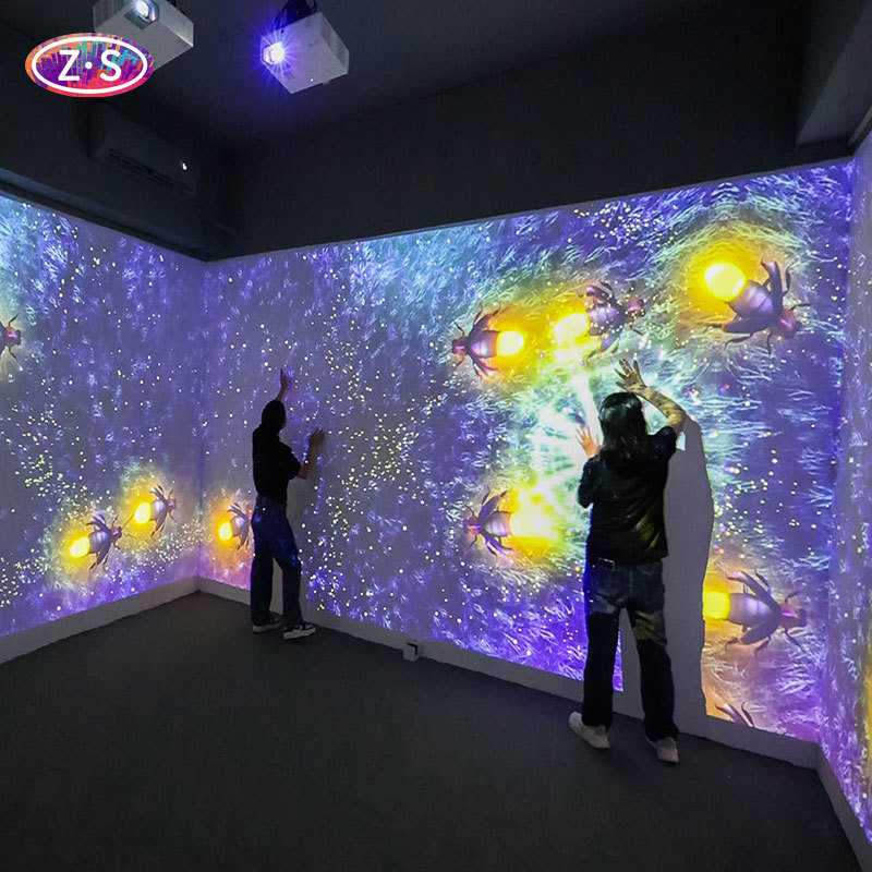 Multi Sensory Projection Experience Interactive Projection System for Education Centers