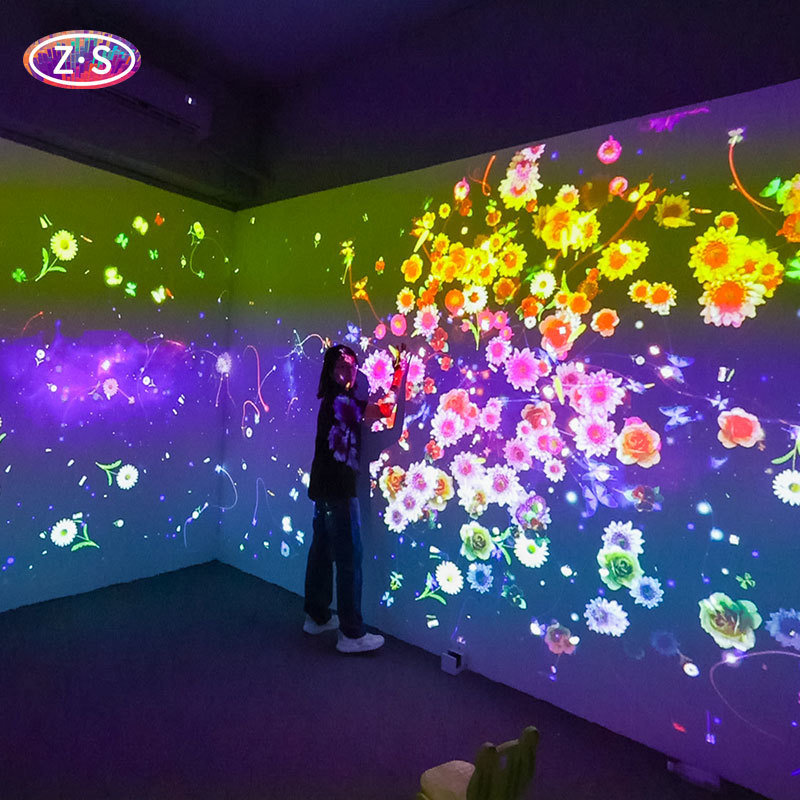 Dreamlike Space and Universe Projection Immersive Interactive Projection Solution 