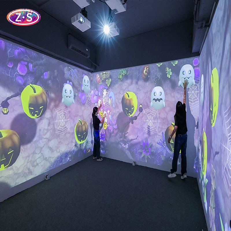 Multi Sensory Projection Experience Interactive Projection System for Event Spaces
