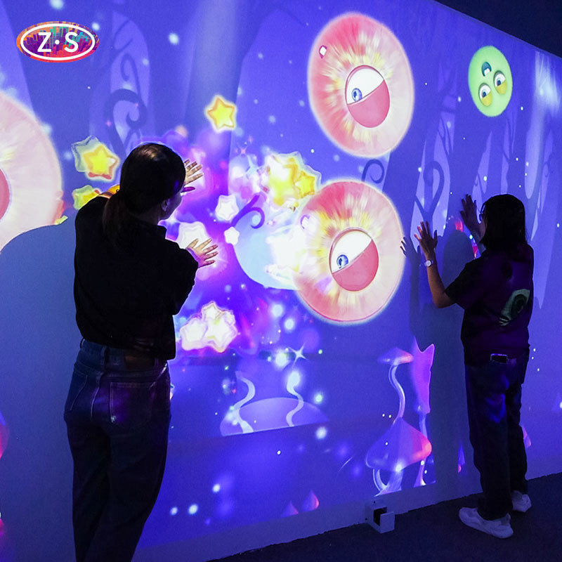 Digital Immersive Play Spaces Interactive Projection System for Leisure Venues