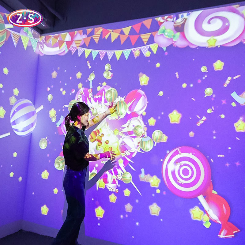 Multi Scene Interactive Holographic Immersive Projection for Commercial Spaces