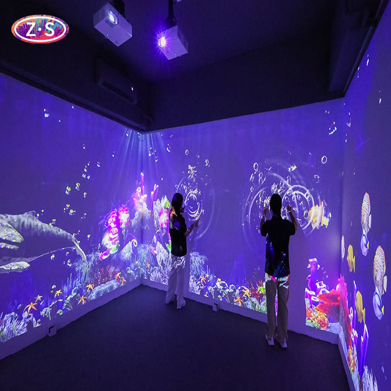 Interactive Visual Immersive Interactive Projection System for Family Zones