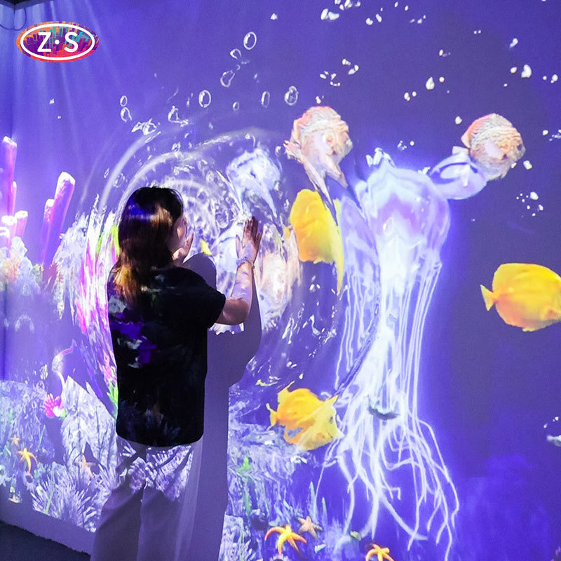 Interactive Immersive Experience Space For Education Cultural Exhibitions 